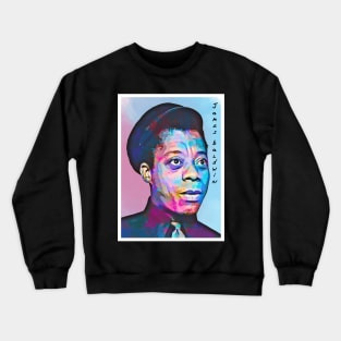 Poster Art James Baldwin Crewneck Sweatshirt